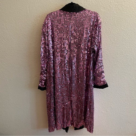 NWT Free People Purple Ella Sequin Duster - Picture 7 of 10